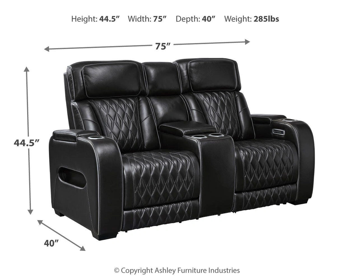 Boyington Power Reclining Sofa, Loveseat and Recliner