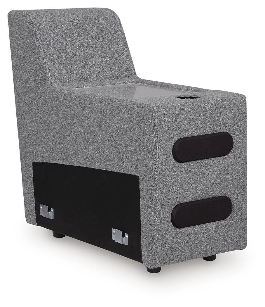 Modmax II Power Reclining Sectional with Chaise and Audio System