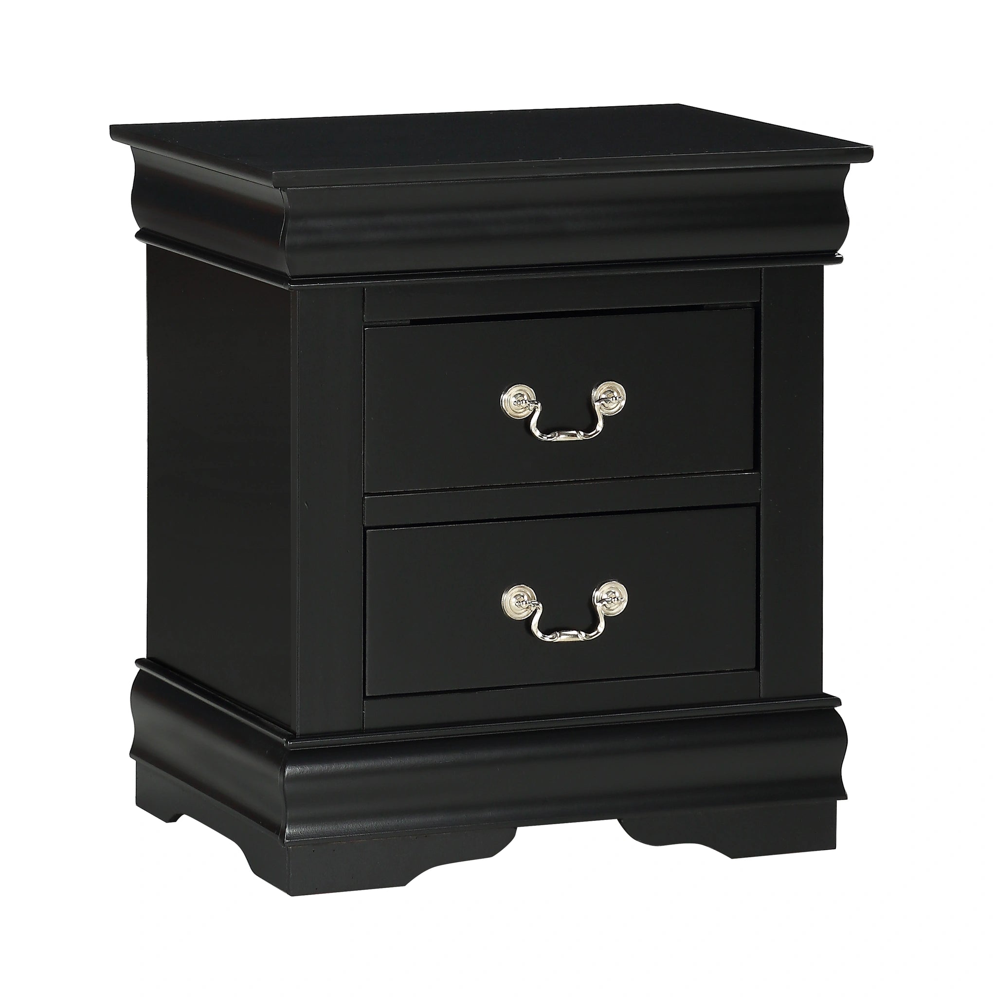 Louis Philip Nightstand Black