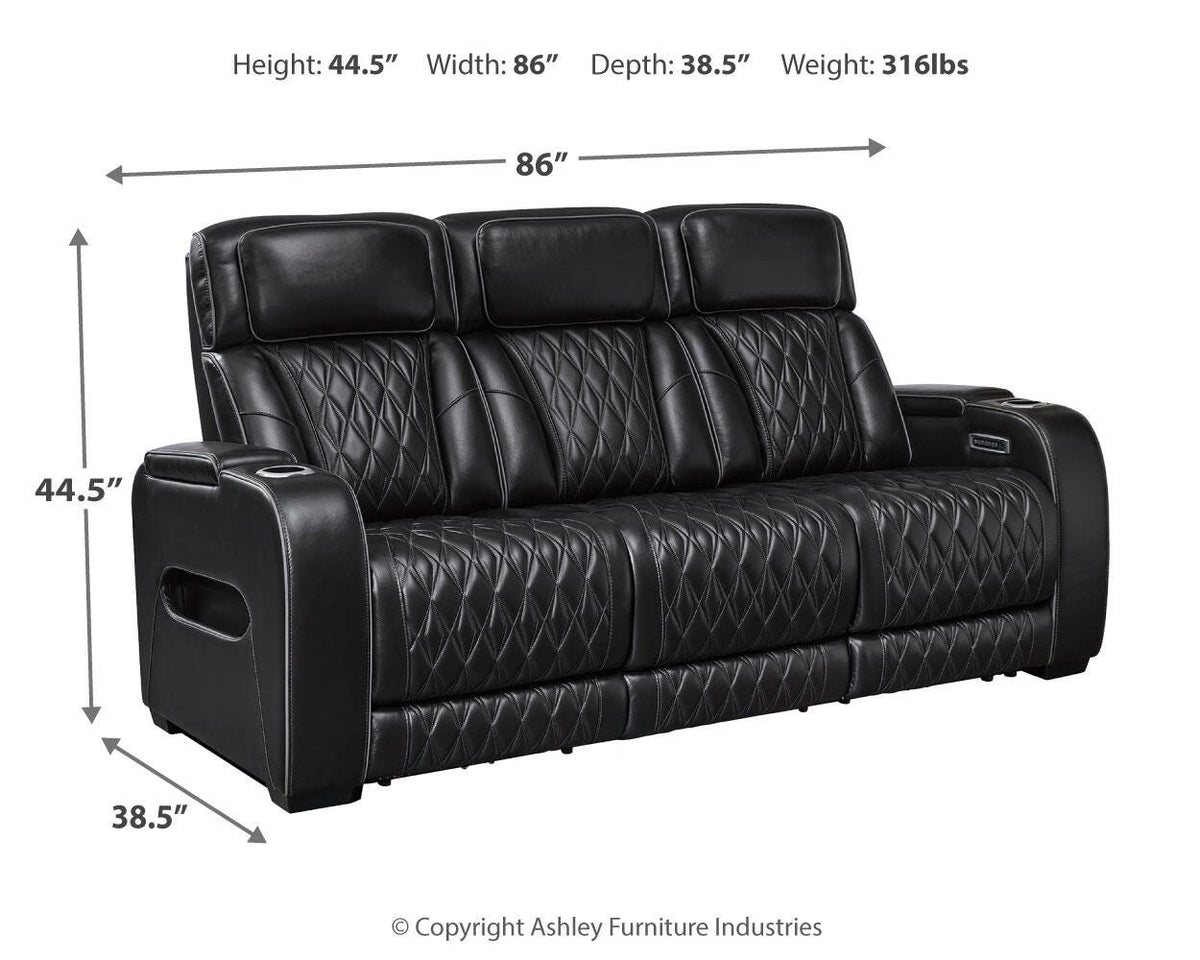 Boyington Power Reclining Sofa, Loveseat and Recliner