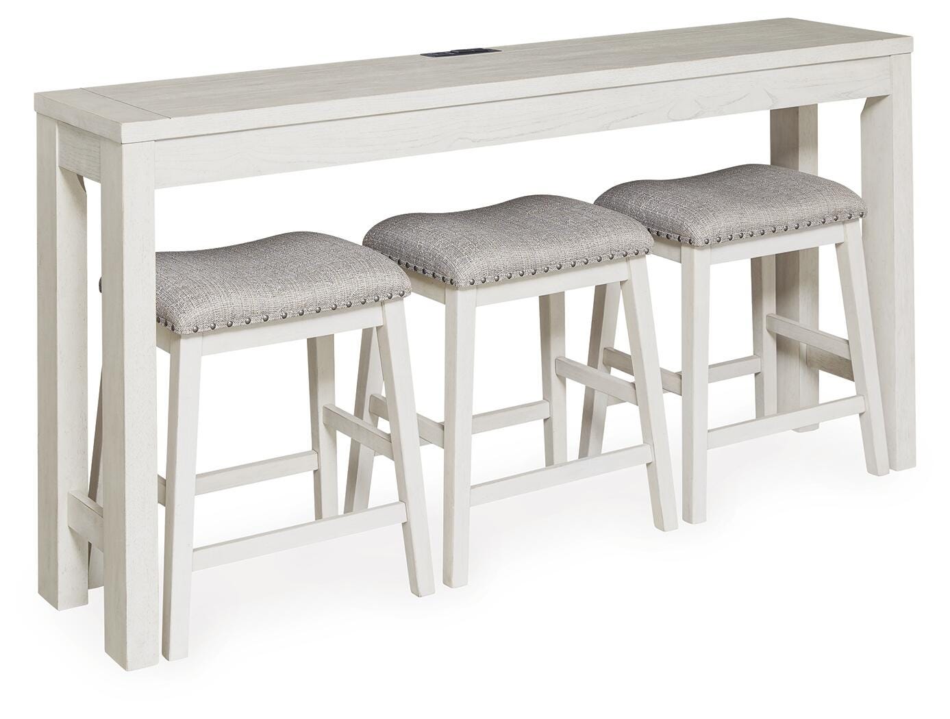 Robbinsdale Counter Height Dining Table and 3 Barstools Set