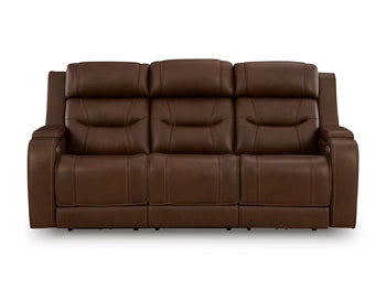 Knightington Power Reclining Sofa with Audio Seating