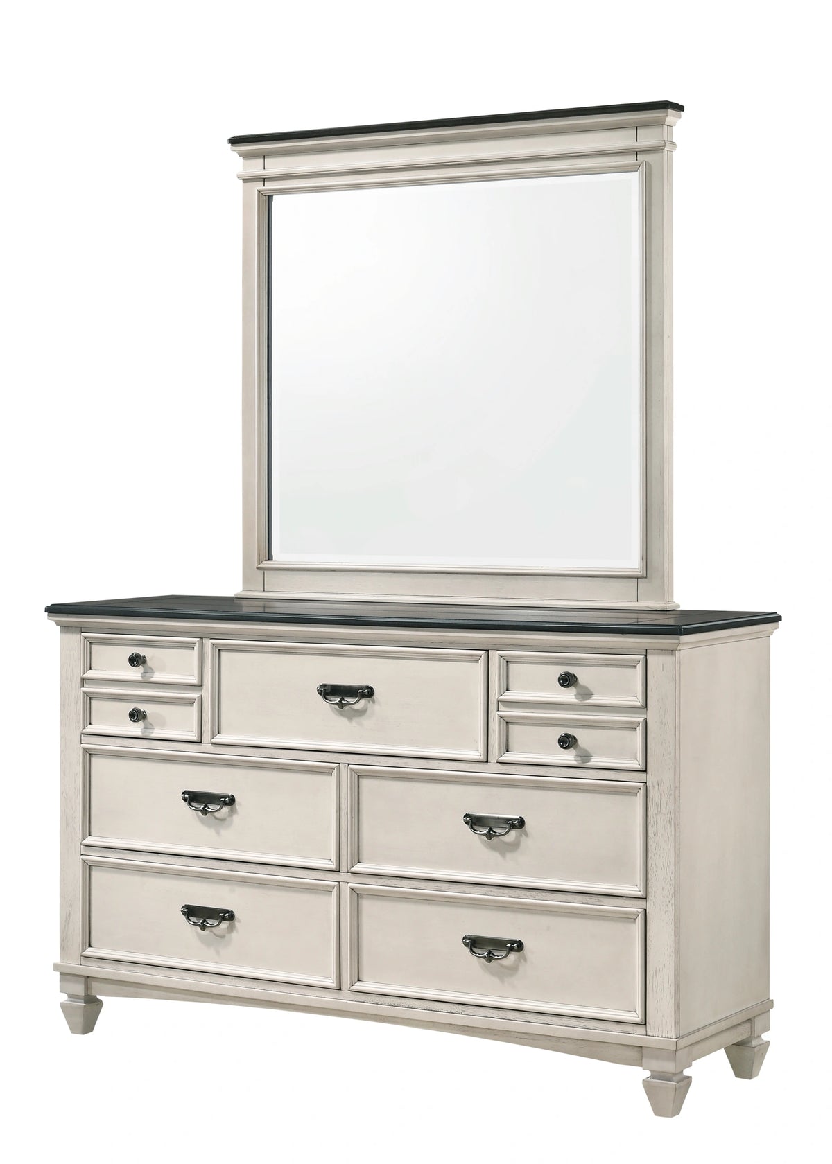 Crown Mark Sawyer Dresser in Two-Toned image