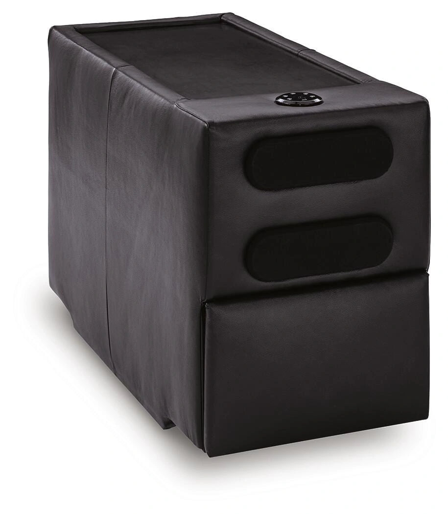 Modmax II Double Chaise Sectional with Audio Consoles