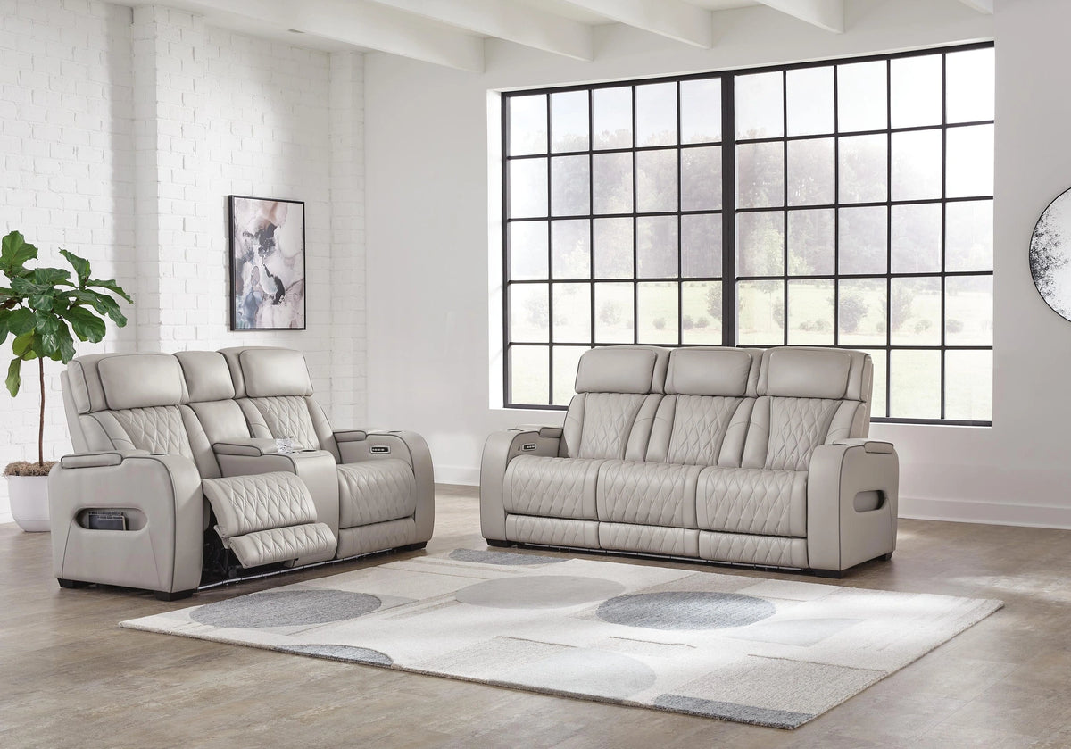 Boyington Power Reclining Sofa, Loveseat and Recliner