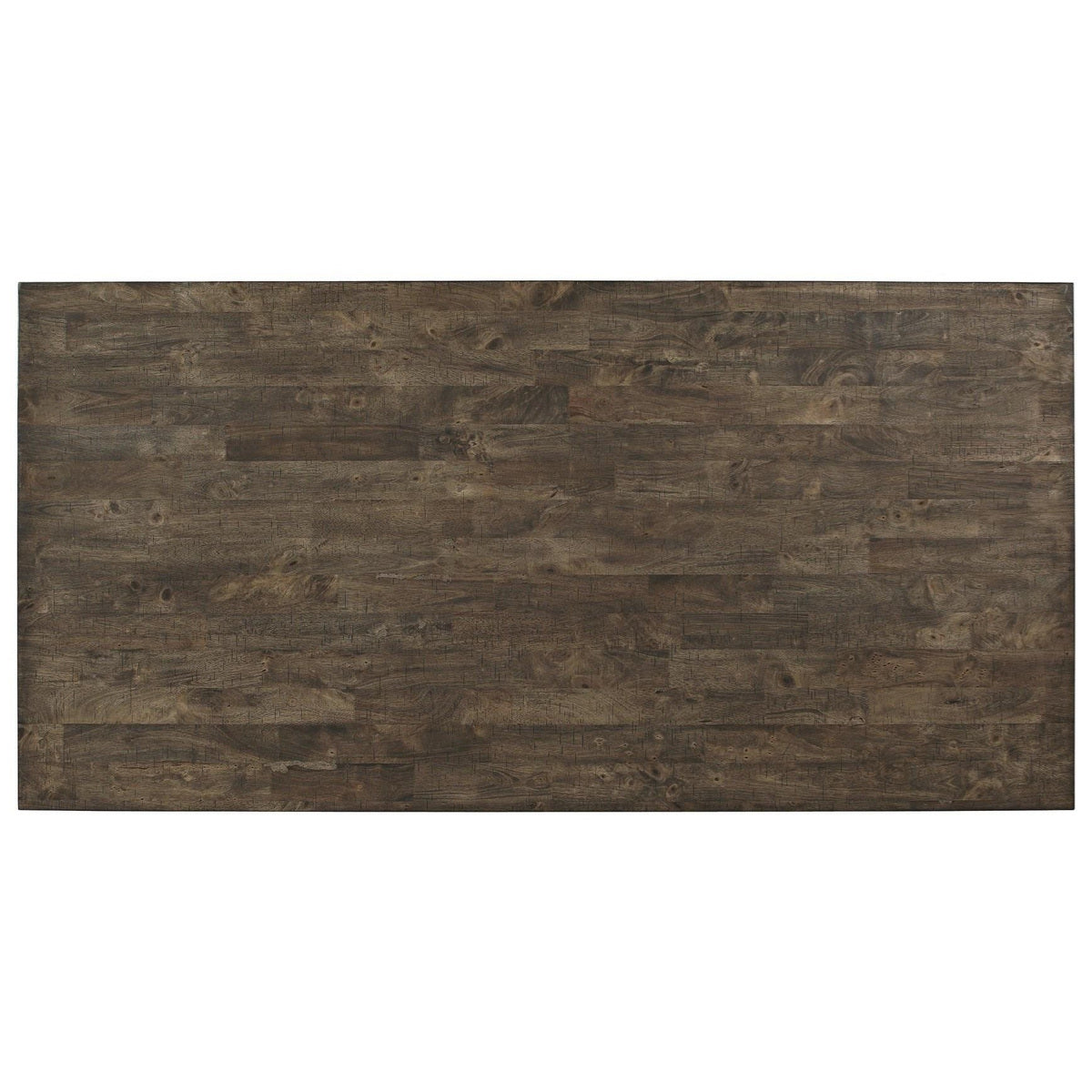 Crown Mark Quincy Rectangular Dining Table in Light Brown