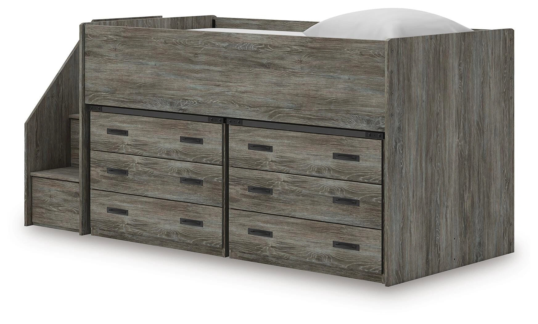 Frandern Loft Bed with Drawer Storage