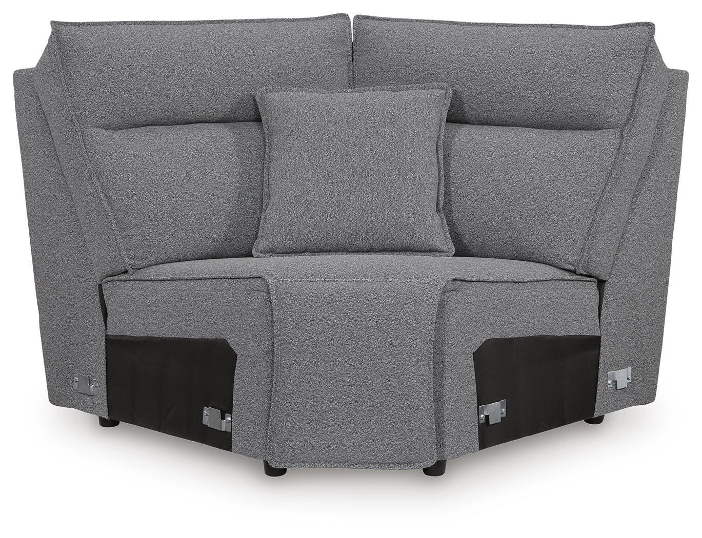 Modmax II Power Reclining Sectional with Chaise and Audio Consoles