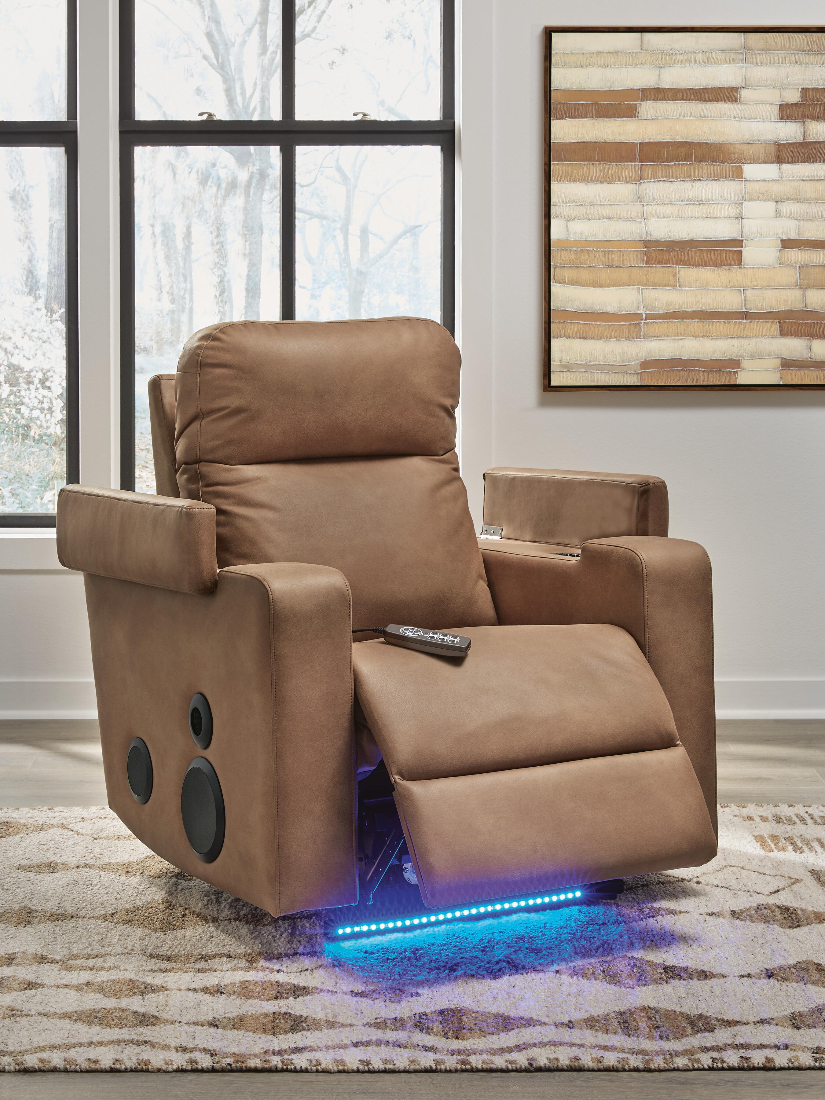 Lorrenton Power Glider Recliner with Audio System