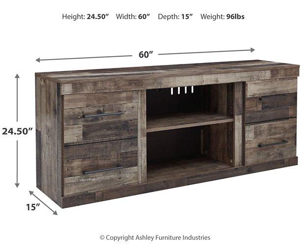 Derekson 3-Piece Entertainment Center with Electric Fireplace