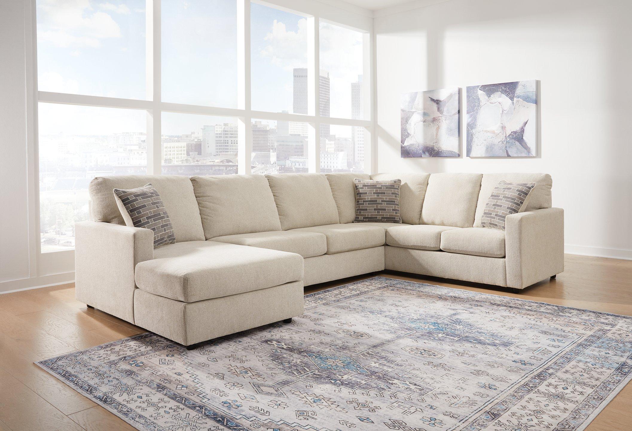 Edenfield 3-Piece Sectional with Chaise