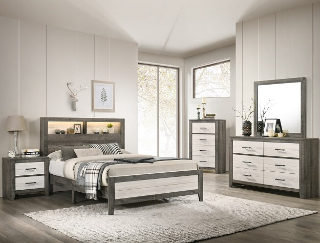 RHETT QUEEN PLATFORM BED IN 1 BOX image