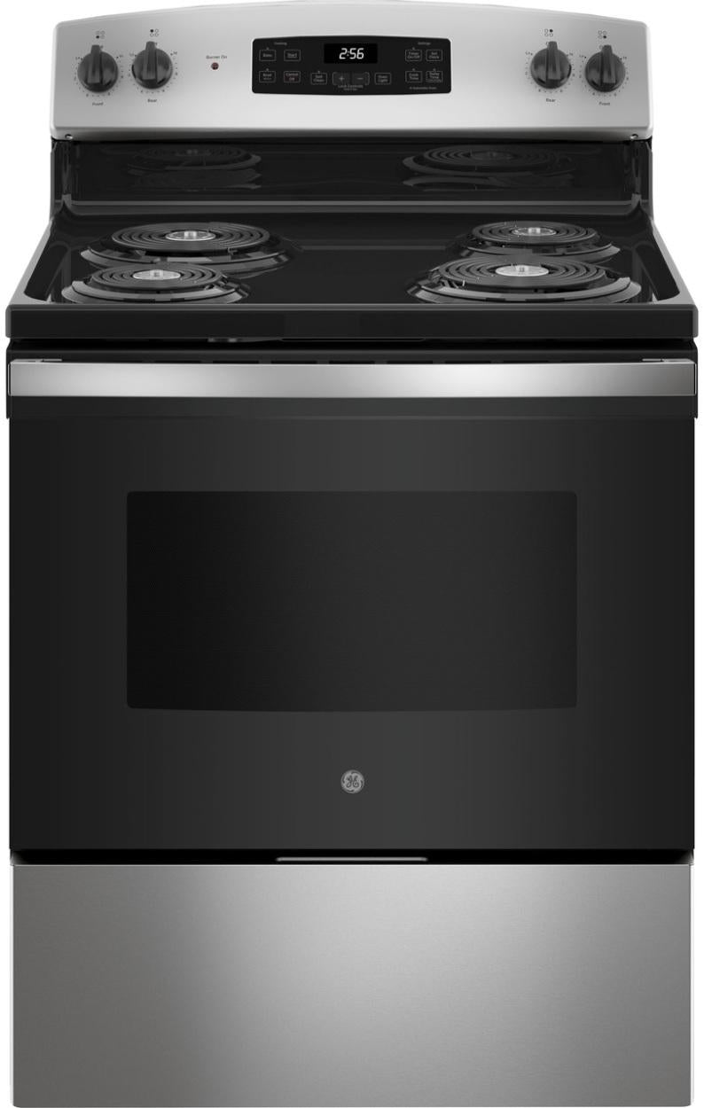 GE 30" Stainless Steel Freestanding Electric Range