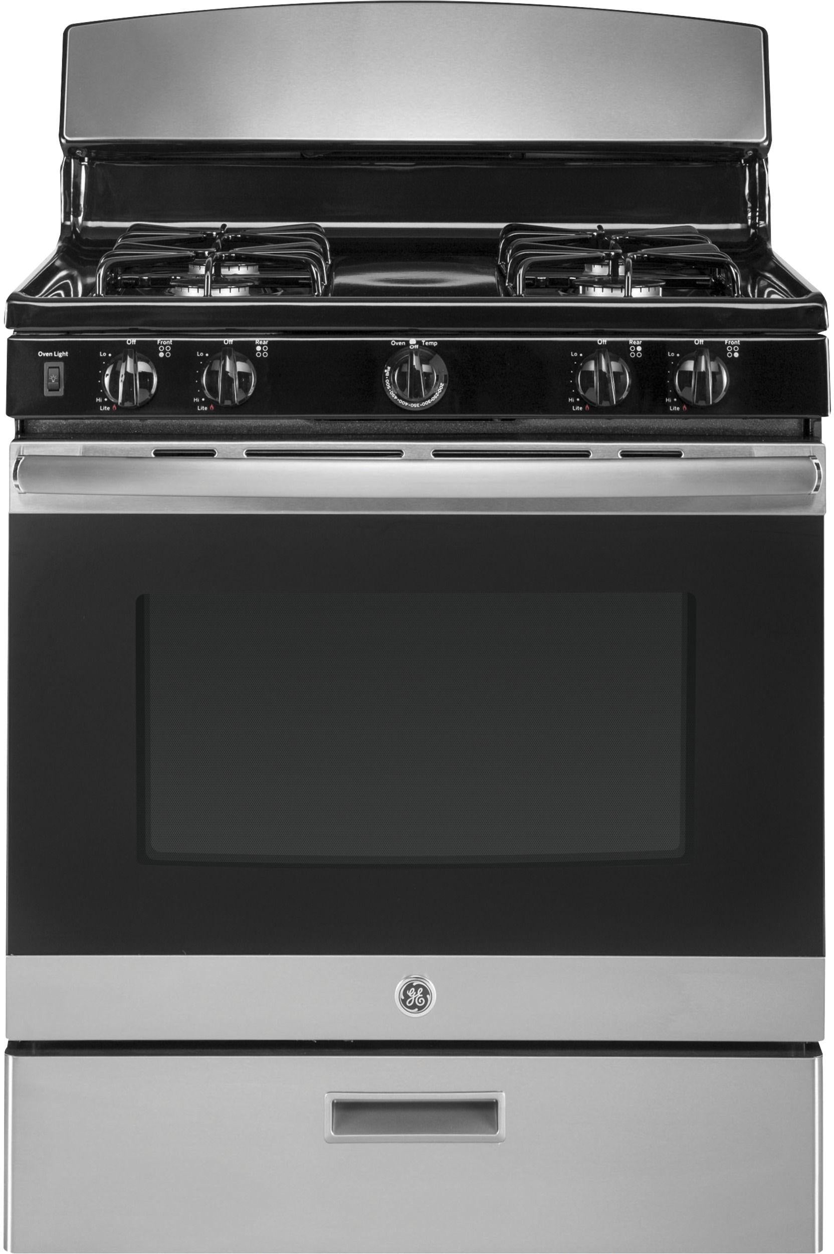 GE 30" Stainless Steel Free Standing Gas Range