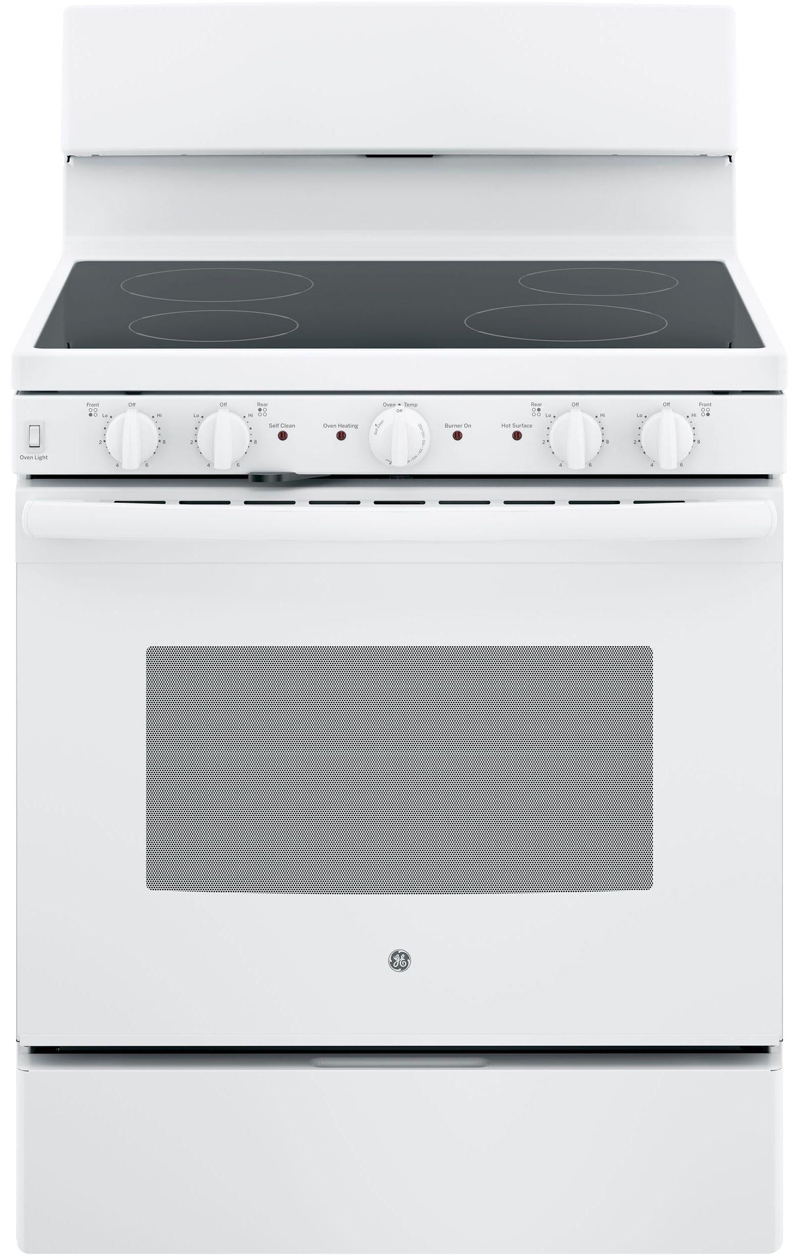 GE 30" White Free Standing Electric Range