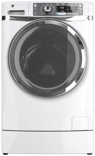 GE ENERGY STAR RightHeight� Design Front Load Washer-White image