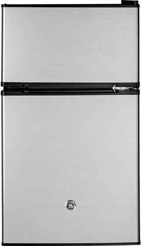 GE 3.1 Cu Ft. CleanSteel Stainless Steel Compact Refrigerator image