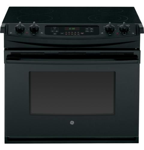 GE 30" Black Drop In Electric Range image