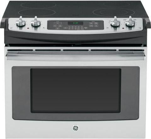 GE 30" Stainless Steel Drop In Electric Range image