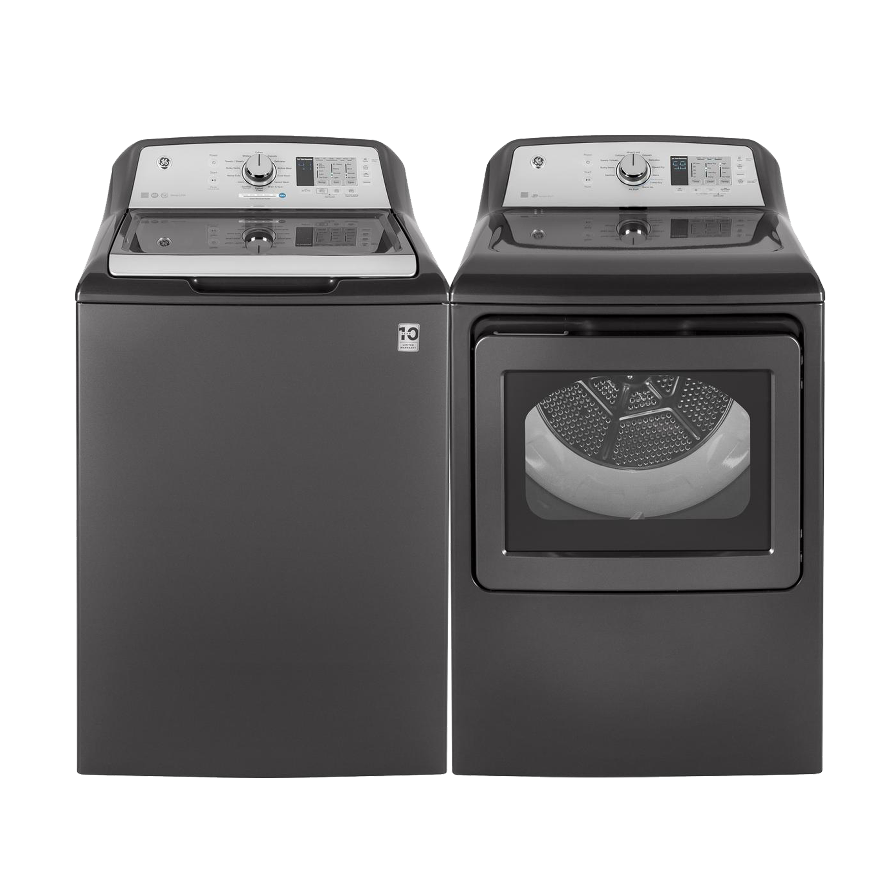 GE Laundry Pair-Gray image