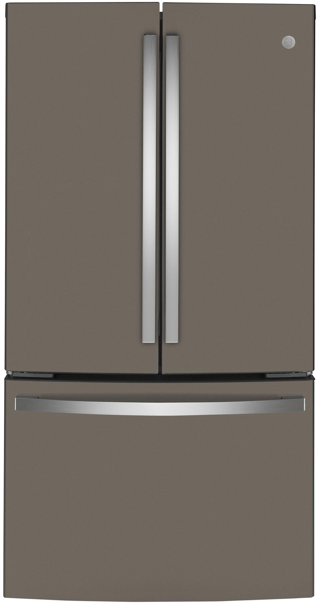 GE 23.1 Cu. Ft. Fingerprint Resistant Slate Counter Depth French Door Refrigerator image