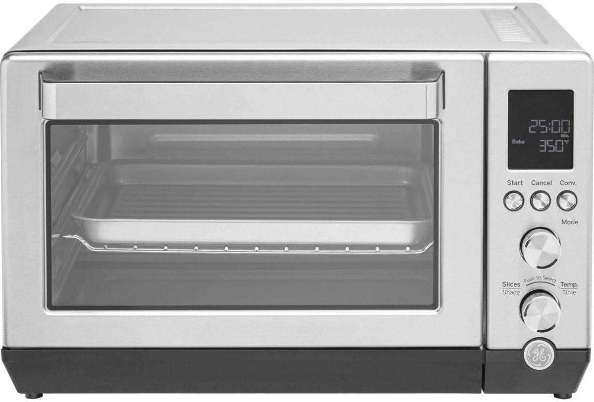 GE .88 Cu. Ft. Stainless Steel Calrod Convection Toaster Oven image