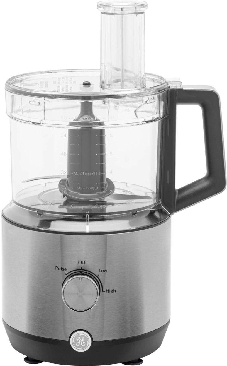 GE 12 Cup Stainless Steel Food Processor image