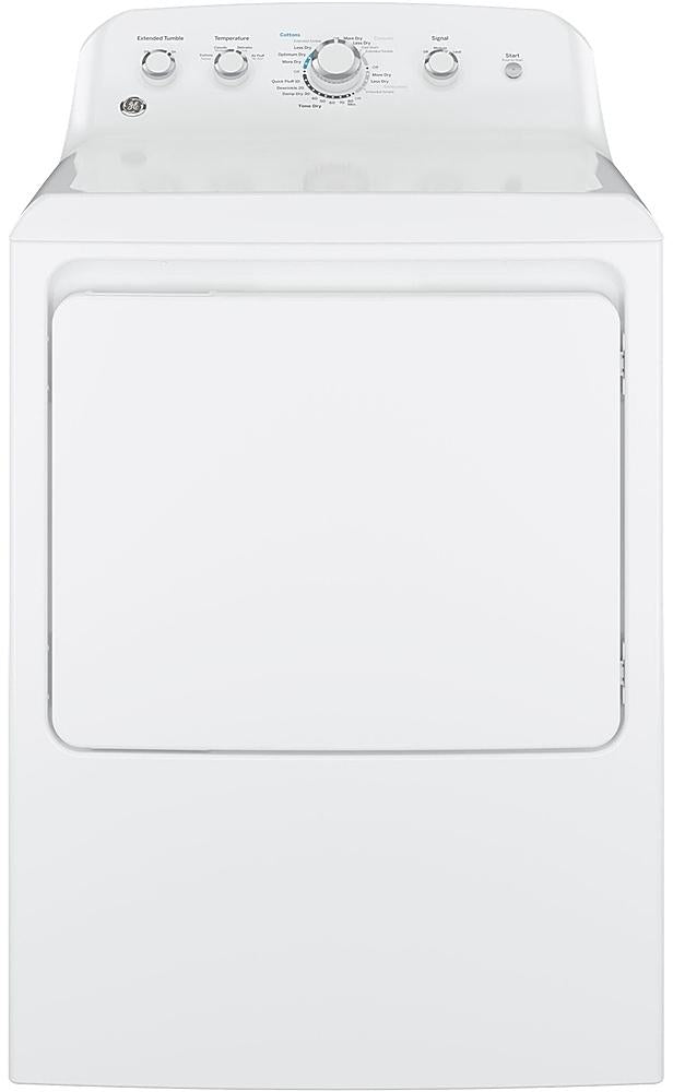 GE 6.2 Cu. Ft. White Electric Dryer image