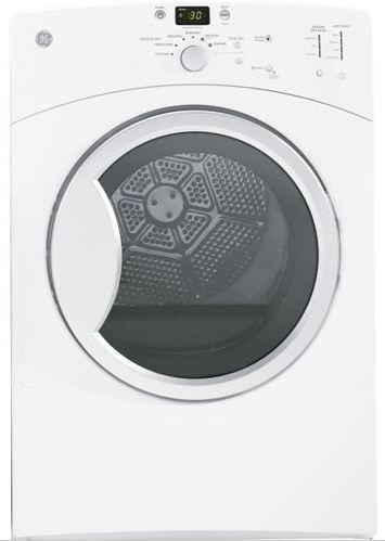 27" Front-Load Electric Dryer with 7.0 cu. ft. Capacity, 10 Dry Cycles, Delicate/Speed Dry Cycles, 4 Heat Selections, Sensor Dry Plus and Countdown Display image