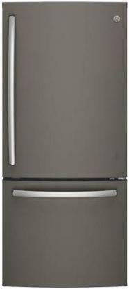 GE Series 20.9 Cu. Ft. Slate Bottom Freezer Refrigerator image