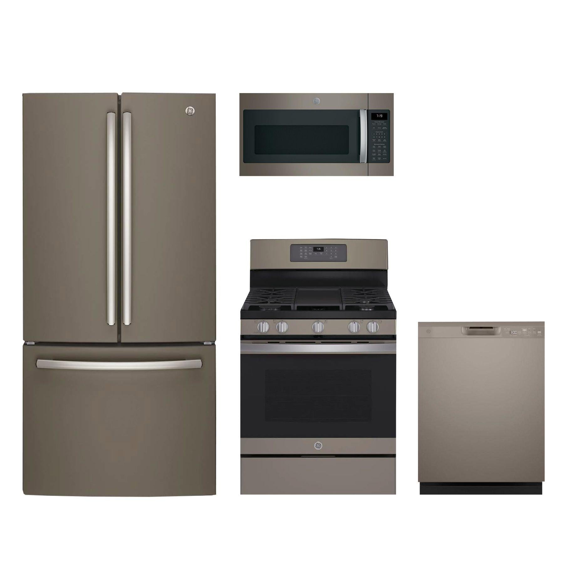 GE 4 Piece PrintShield� Slate Kitchen Package image