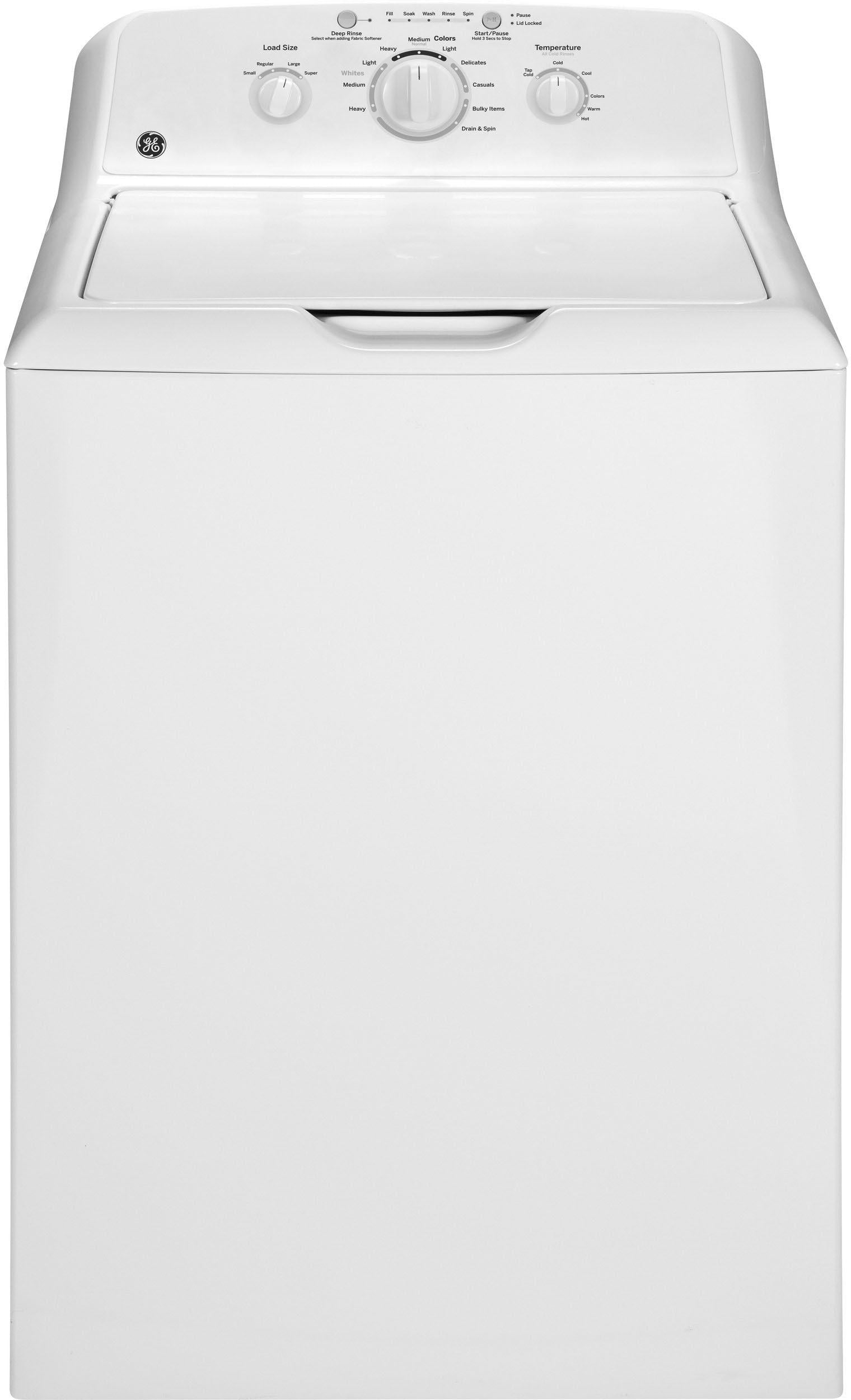 GE 3.8 Cu. Ft. White Top Load Washer image