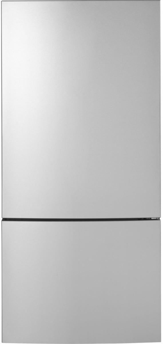 GE 17.7 Cu. Ft. Stainless Steel Counter Depth Bottom Freezer Refrigerator image