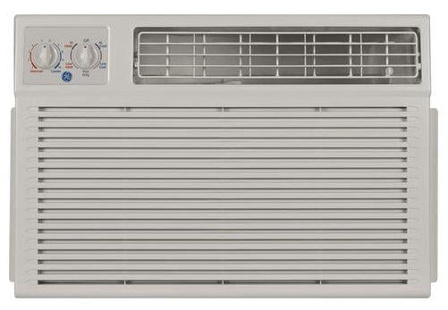 GE 115 Volt Heat-Cool Unit Room Air Conditioner-Gray