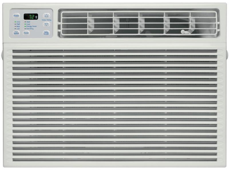 GE 115 Volt Heat-Cool Unit Room Air Conditioner-Gray image