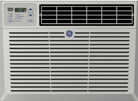 GE 230 Volt Electronic Room Air Conditioner-Gray image