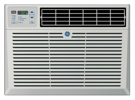 GE 230/208 Volt Electronic Room Air Conditioner-Gray image