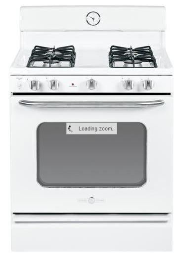 GE Artistry Series 30" Free Standing Gas Range-White image