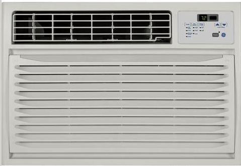 GE 230 Volt Electronic Room Air Conditioner-Gray