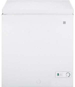 GE 5.0 Cu. Ft. Chest Freezer-White