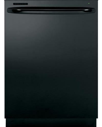 GE 24" Built-In Dishwasher with Hidden Controls-Black image