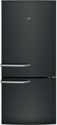 GE Artistry� Series 20.9 Cu. Ft. Bottom Freezer Refrigerator-Black image