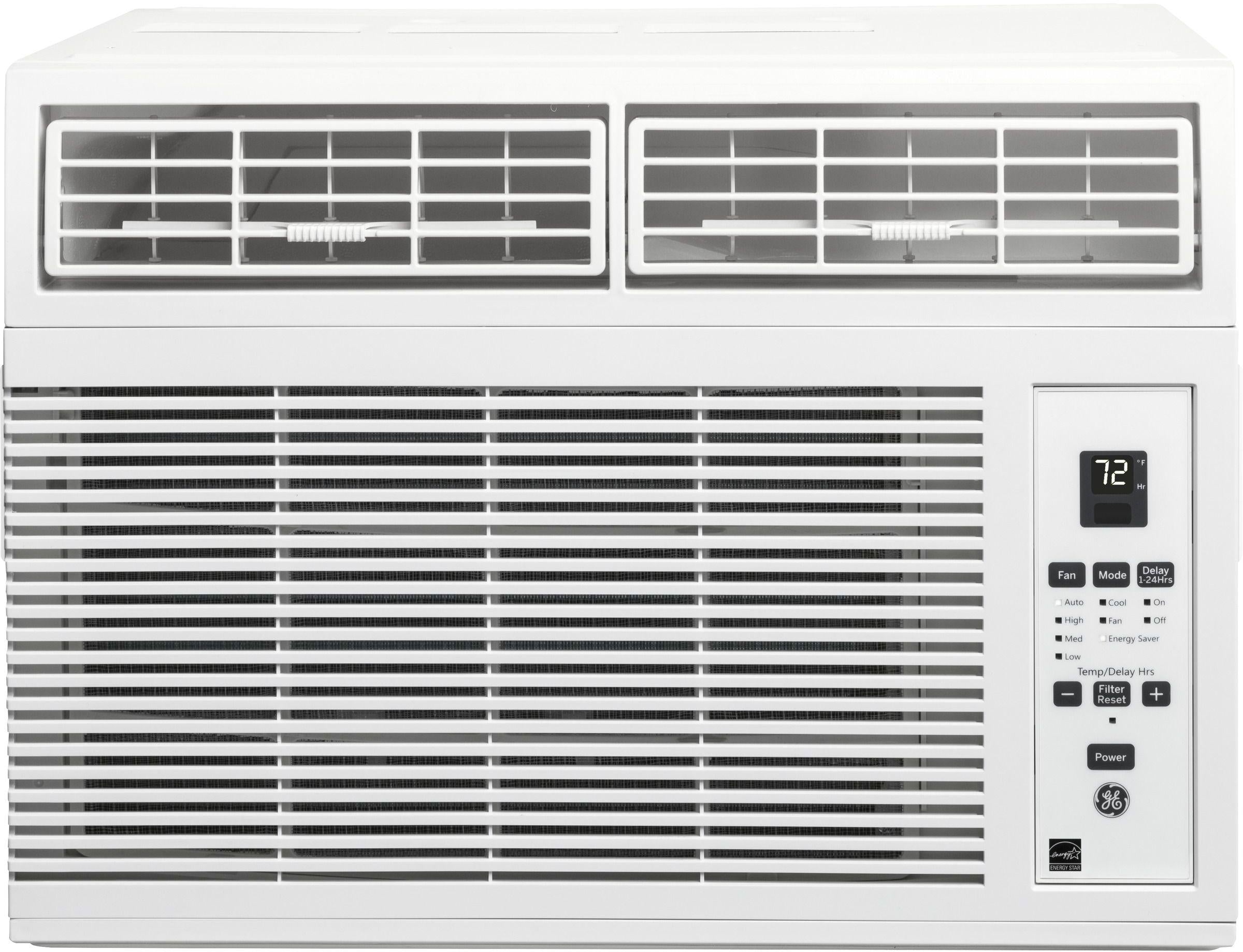 GE 5500 BTU's Light Cool Gray Window Mount Air Conditioner image