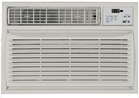 GE 230 Volt Electronic Room Air Conditioner-Gray