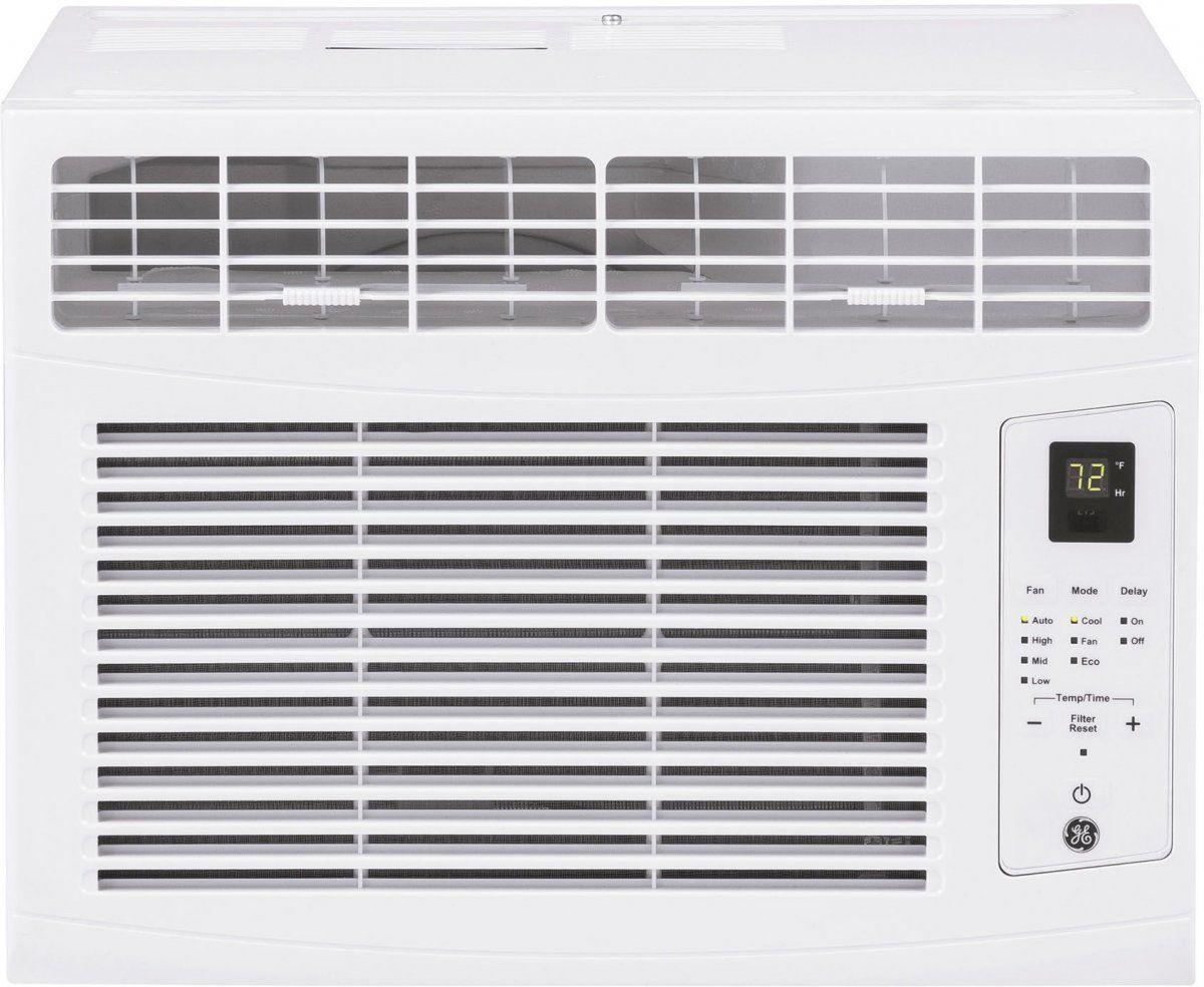 GE 6,000 BTU's Light Cool Gray Window EZ Mount Room Air Conditioner image