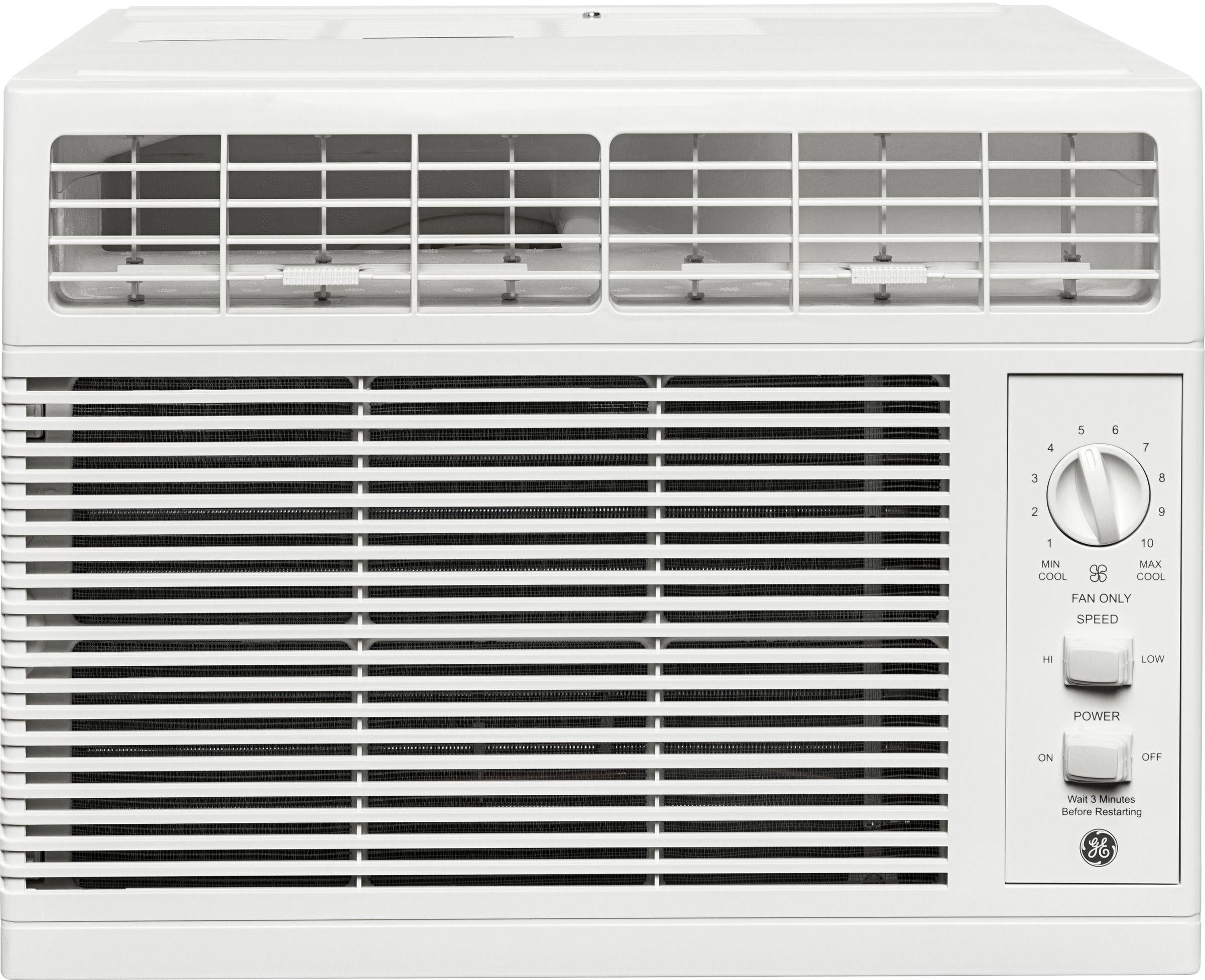 GE 5000 BTU's Light Cool Gray Window Mount Air Conditioner image