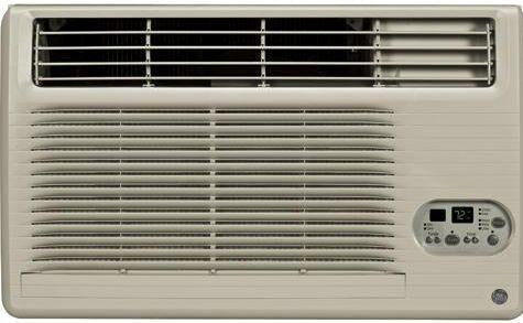 GE 230/208 Volt Built-In Room Air Conditioner-Soft Gray image