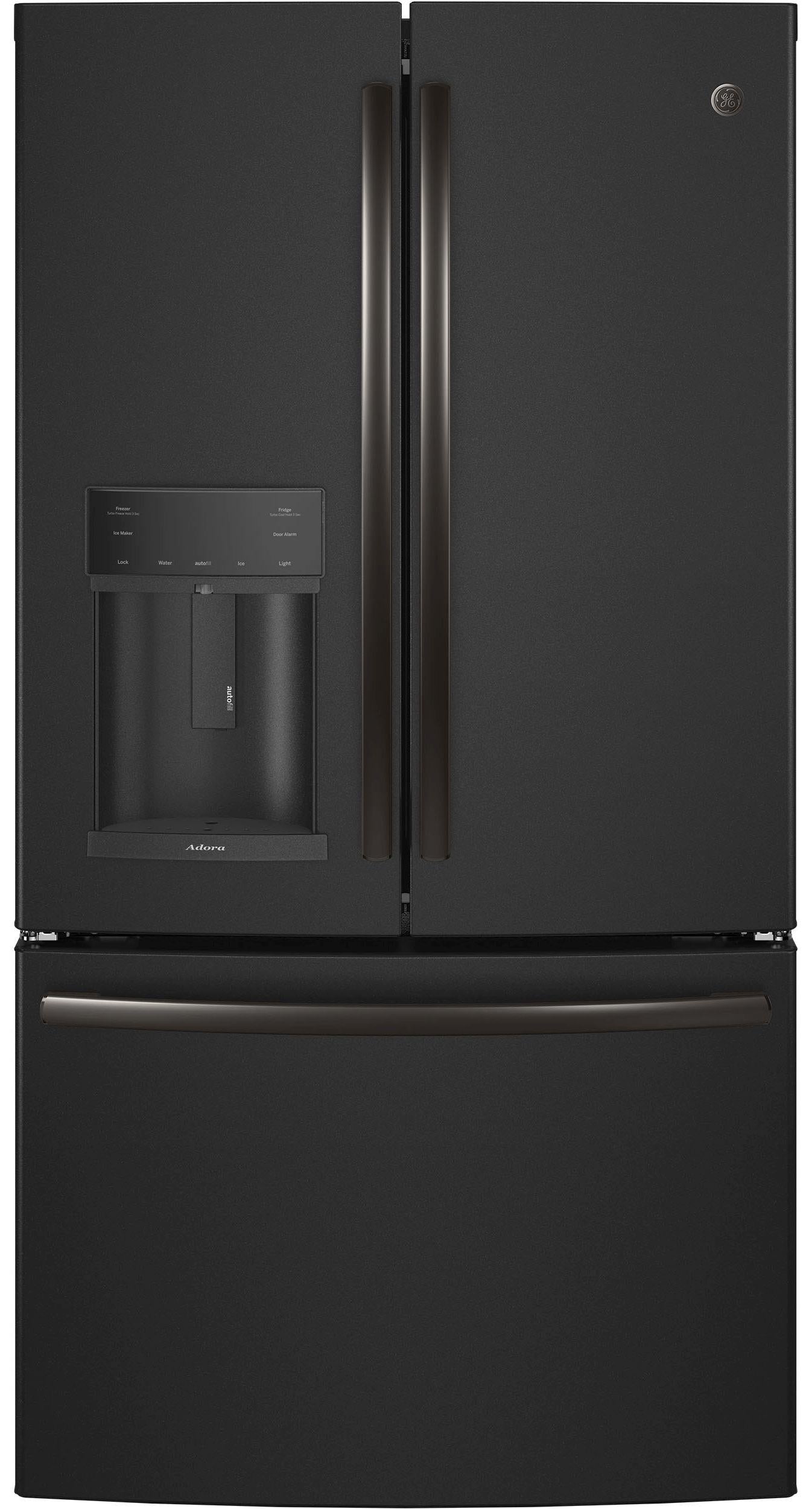 GE  Adora Series 27.7 Cu. Ft. French Door Refrigerator-Black Slate image