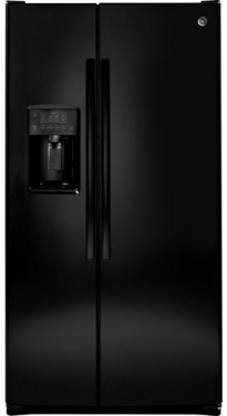 GE Adora Series 25.4 Cu. Ft. Side By Side Refrigerator-Black image