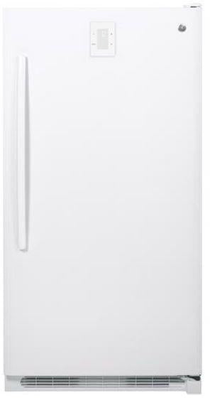 GE 16.6 Cu. Ft. Upright Freezer-White image